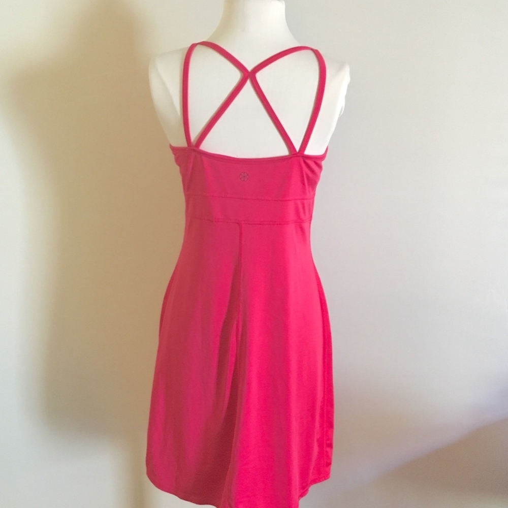 GAIAM Pink Racer Back Yoga Cardio Dress Size S. - Picture 3 of 8